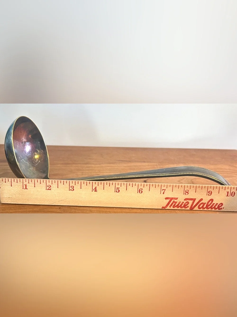 VTG National Silver Co VICEROY Silverplate Full Size 11” Soup Ladle 1930s-60s
